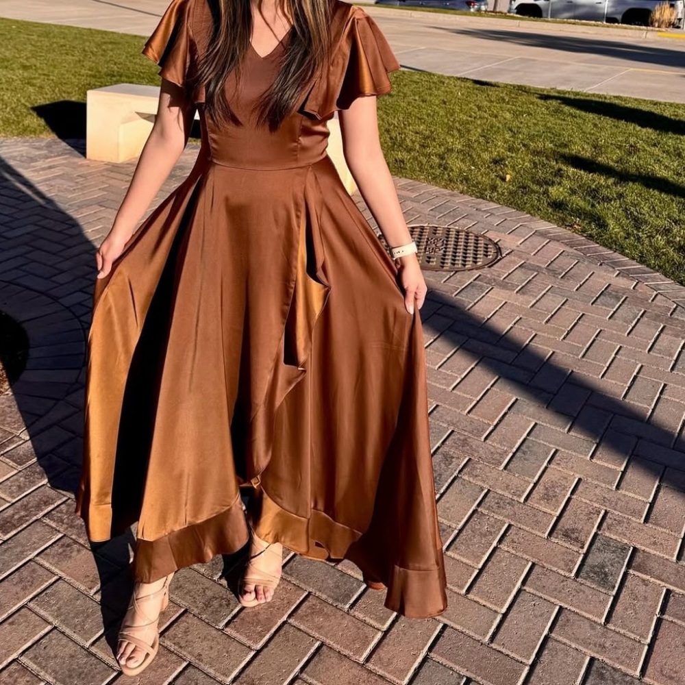 Satin dress